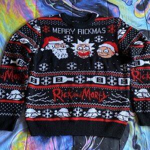 Merry Rickmas sweater